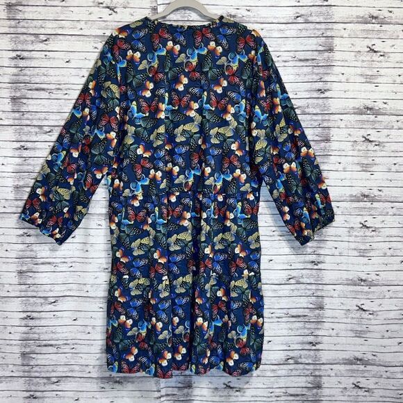 Johnny Was Papillon Tiered Smock Dress - Picture 4 of 11